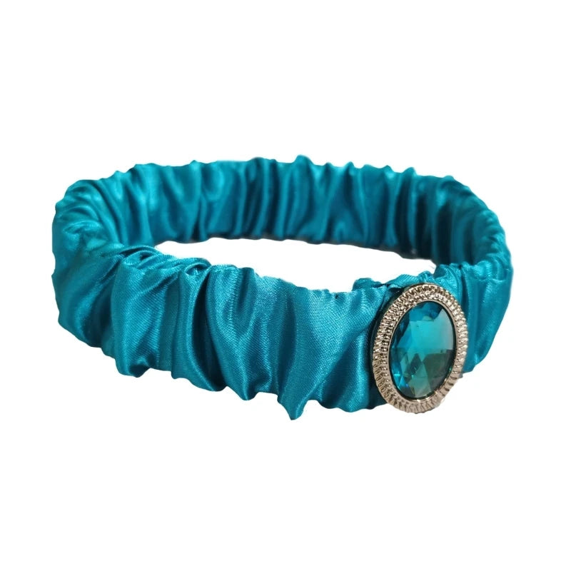 Girls Jasmine Headbands with Large Crystal Headwear Princess Arabian Hair Bands Arabian Princess Hair Bands Headpiece Wholesale