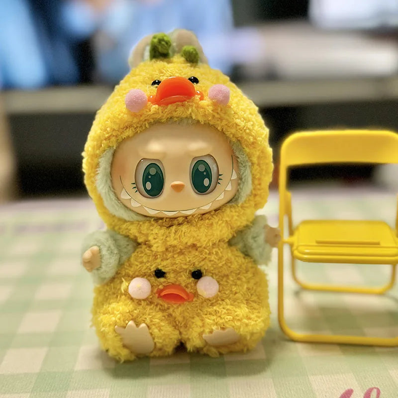 13 Styles Cute Mini Plush Doll'S Clothes Outfit Accessories Korea Kpop Exo Labubu II Idol Dolls Jumpsuit Sitting Party Clothing
