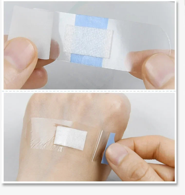 50pcs Baby Bandage Waterproof Breathable Adhesive Plaster Hemostasis Wound Sticker Dressing Band Aid Banditas for Children