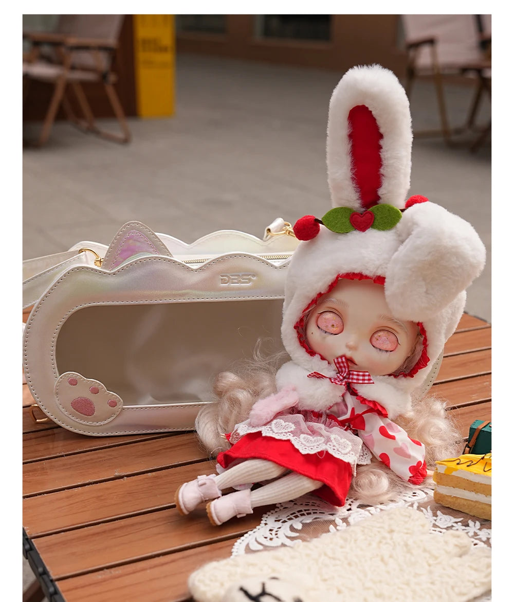 Go Out Bag for DBS blyth doll icy bjd toy sleepbag outgoing packet doll cover Pullip BB Girl