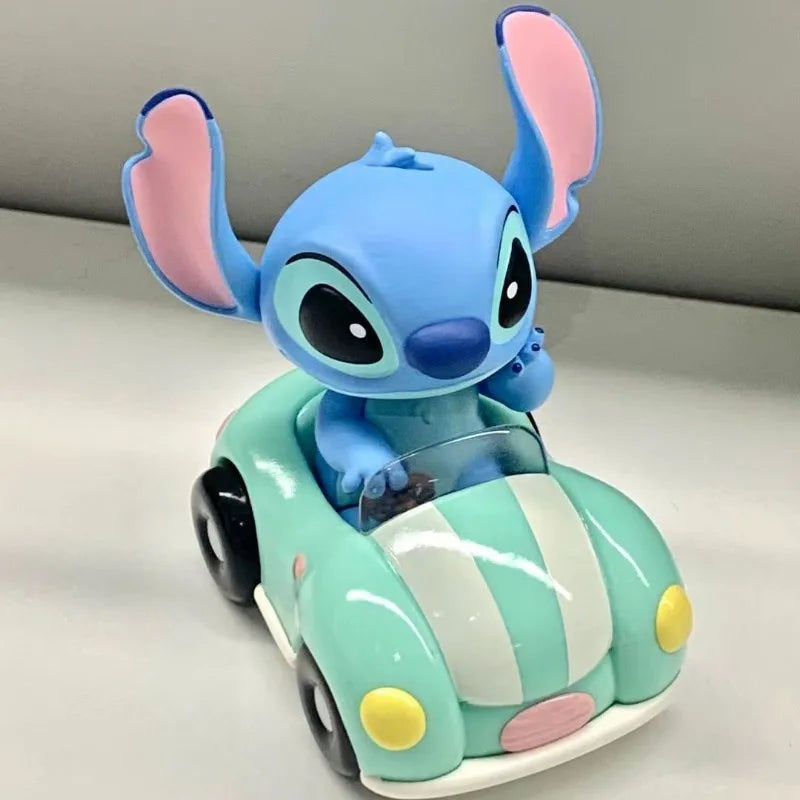 Stitch Lilo and Stitch Cartoon Cute 3D Doll Summer Beach Series Desktop Ornaments Car  Decoration Birthday  Gifts for Friends