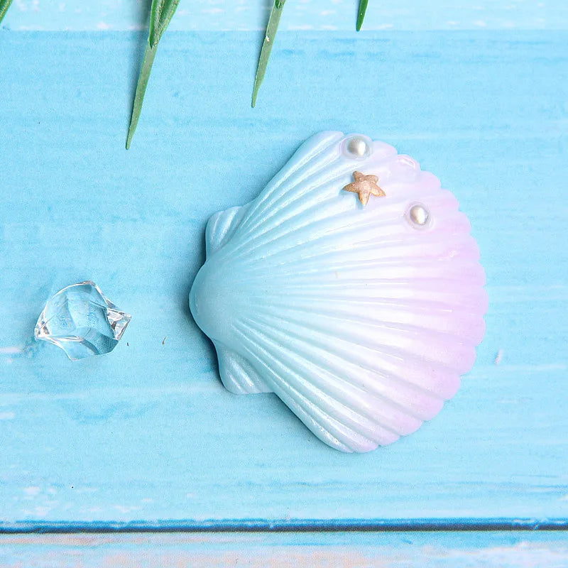 Birthday Cake Decor Mermaid Starfish Shell Cake Topper Fish Topper Under The Sea Cake Topper Ocean Theme Birthday Party Supplies