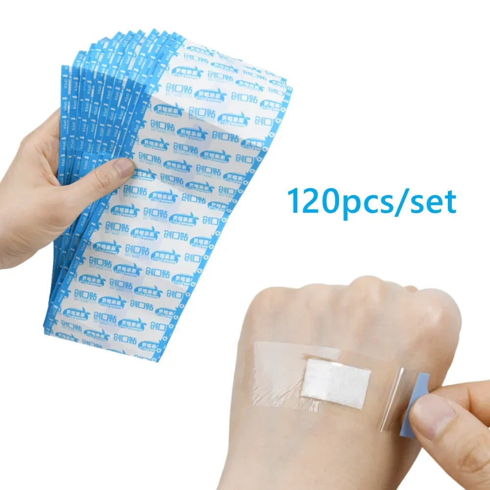 50pcs Baby Bandage Waterproof Breathable Adhesive Plaster Hemostasis Wound Sticker Dressing Band Aid Banditas for Children