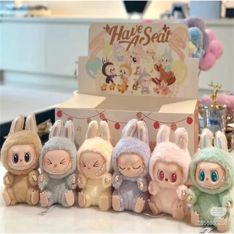 For Popmart Labubu The Monsters Serie Blind box Manga Figurine Collection Cute Doll Collect Desktop Decoration Birthday Gifts