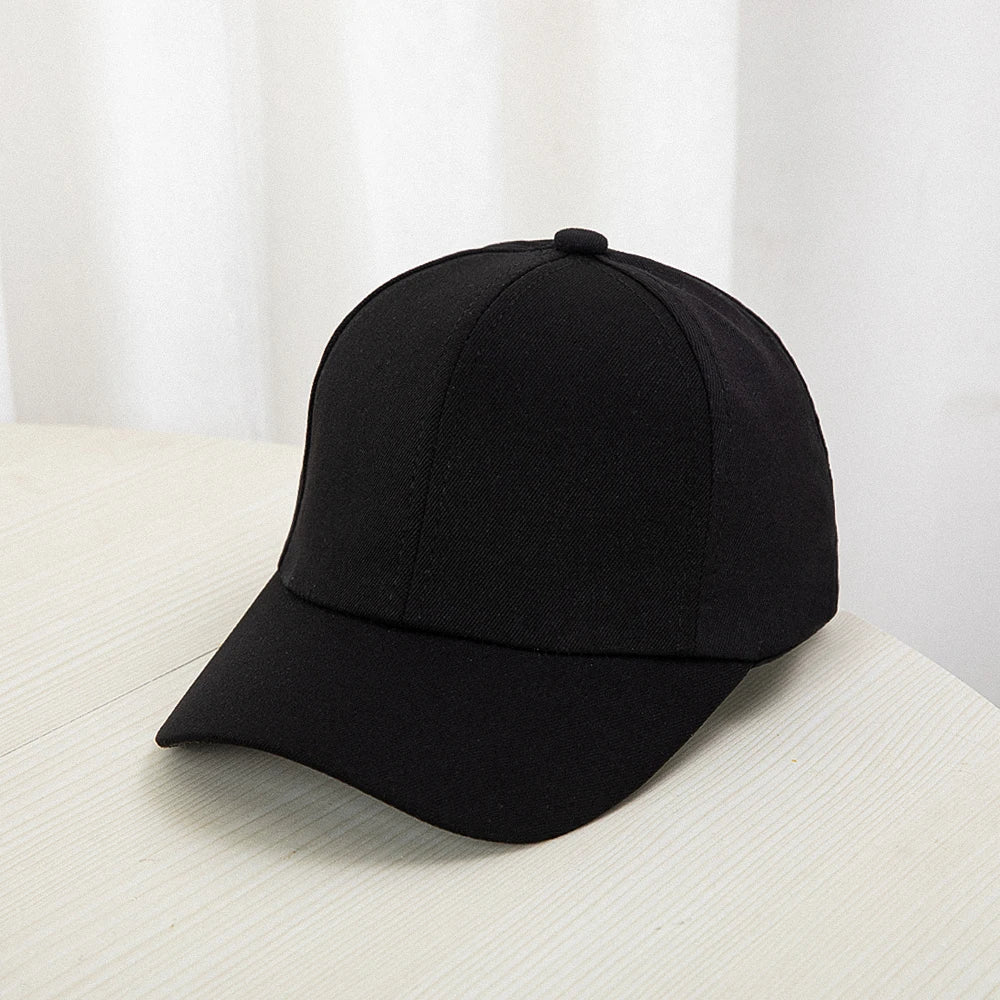 1pcs 2024 New   Fashion Candy Color Kids Baseball Cap  Sun Protection Adjustable Travel Children Baseball Cap