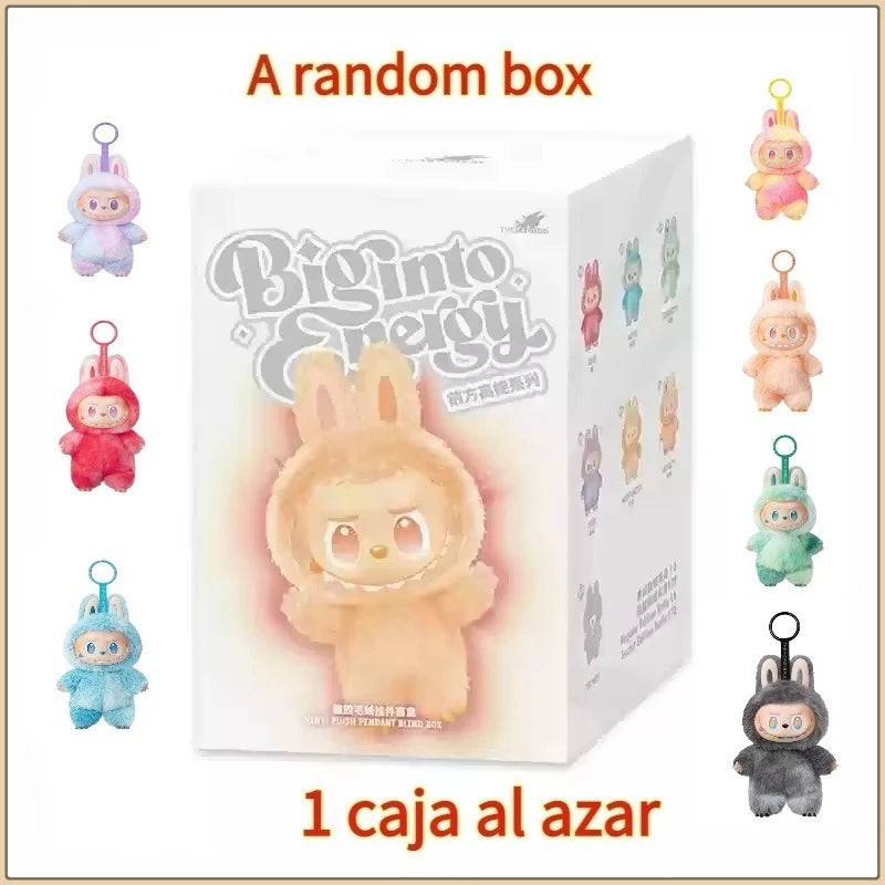 New Labubu Have A Seat Series BIG INTO ENERGY PVC Pendant Doll Model Kawaii The Monsters Blind Box Gift Labubu Macaron 3rd