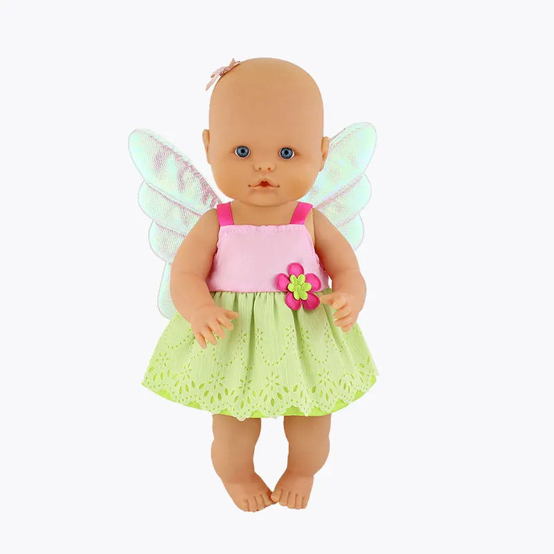 Doll Sleeping Bag for 43cm Dolls Lovely Unicorn Pillow 17-18inch Baby New Born Dolls Accessories American Girl's Birthday Gift