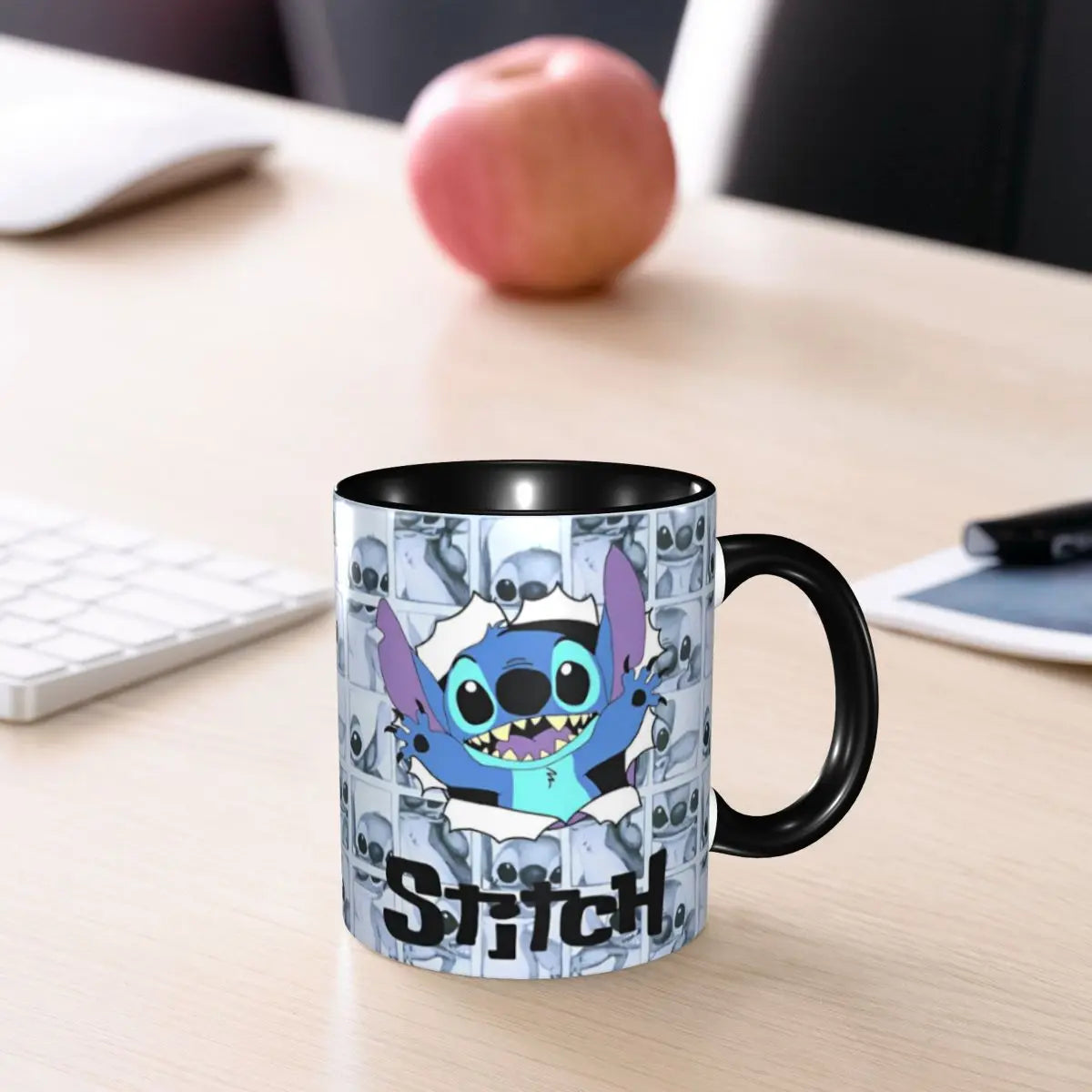 Stitch Mug Fun Coffee Cup Gift For Women Men
