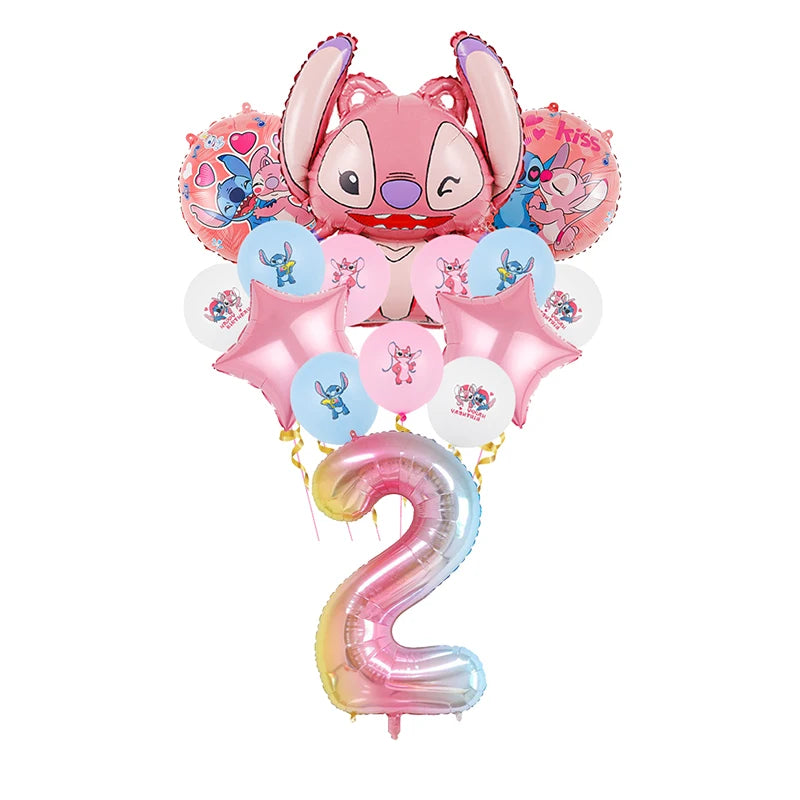 Lilo And Stitch Birthday Decorations Stitch Birthday Girl Party Decor Supplies Balloons Backdrop Banner Plates Cups Tablecloth