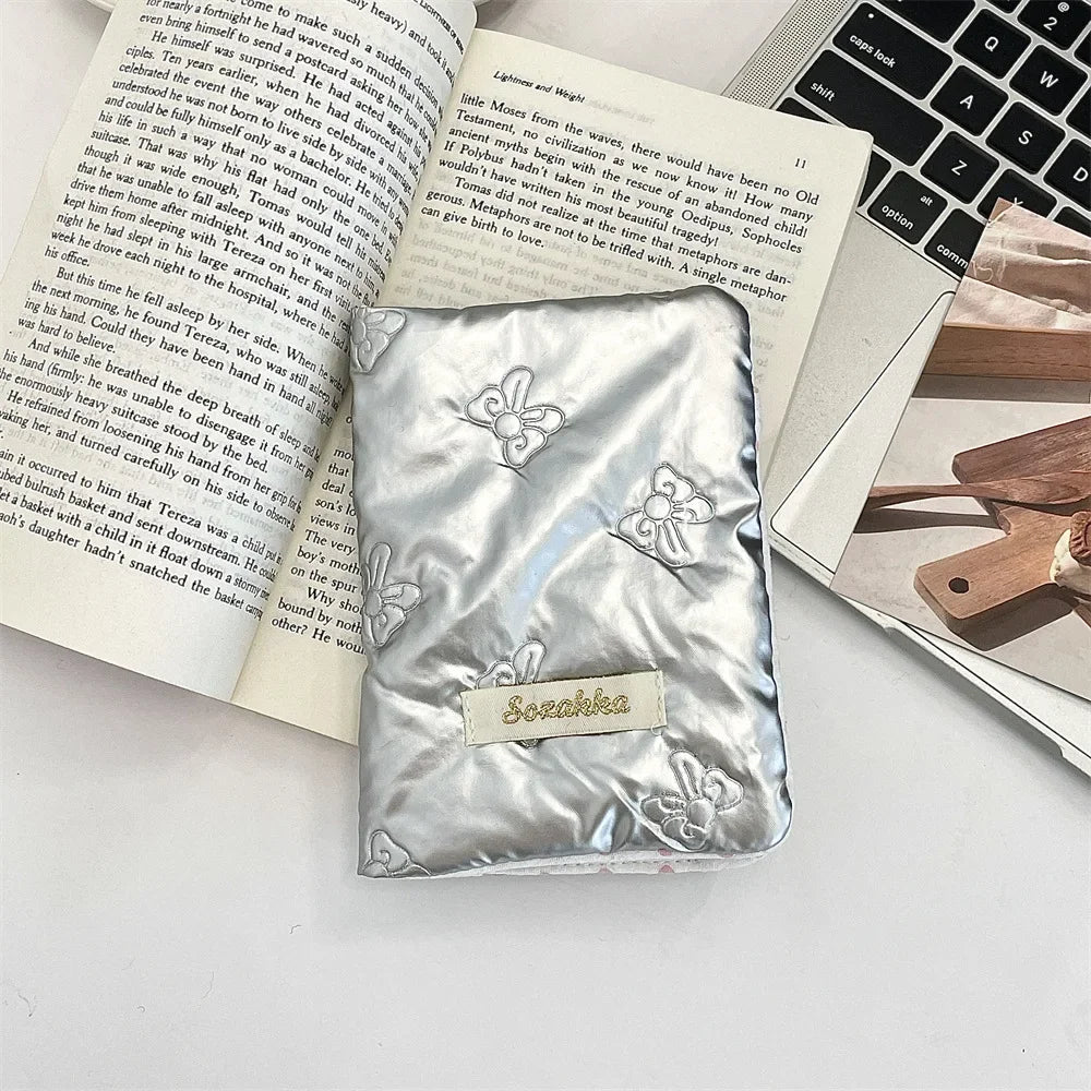 Bow Knot Women Girl Korean Ins Certificates Passport Wallet Travel Multi Functional Document Card Passport Cover Storage Bags