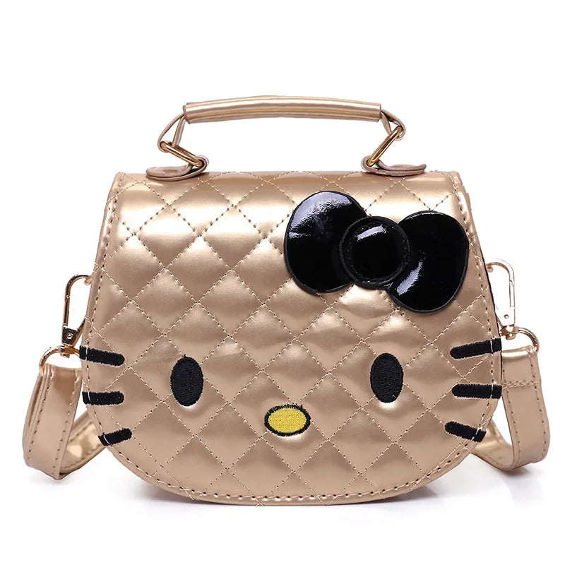 New Hello Kitty Girls Shoulder Bags Cute Cartoon Waterproof Messenger Bag Fashion Kids Anime Handbag Gifts Birthday Gifts