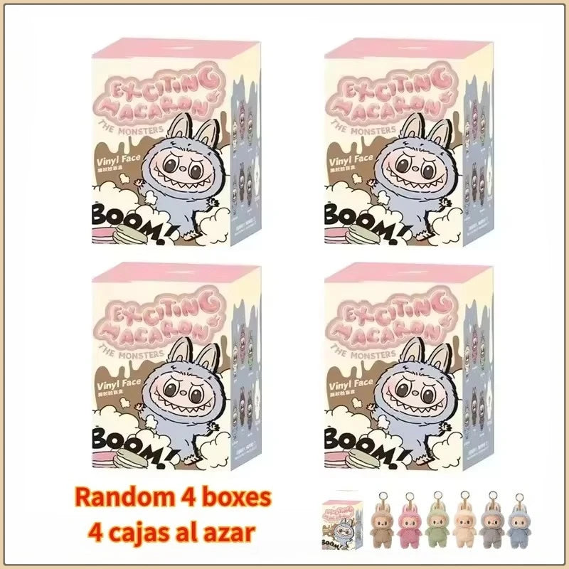 New Labubu Have A Seat Series BIG INTO ENERGY PVC Pendant Doll Model Kawaii The Monsters Blind Box Gift Labubu Macaron 3rd