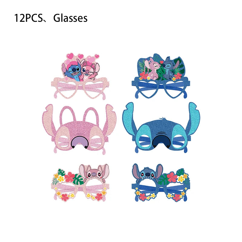 Stitch Party Supplies For Child Lilo And Stitch Birthday Party Decorations Balloons Banner Tablecloth Backdrop Tableware