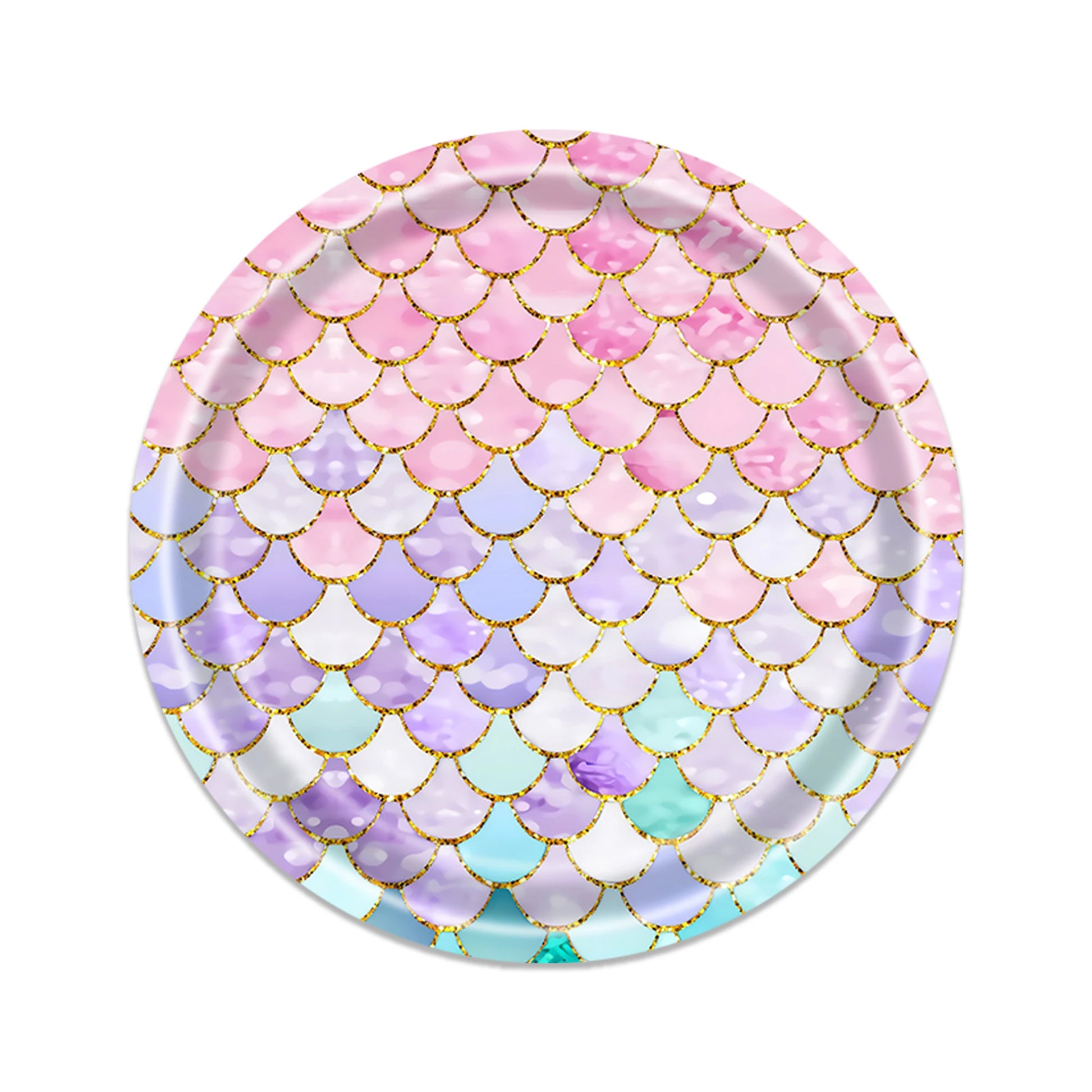 Mermaid Princes Birthday Party Decorations Disposable Tableware Gif Bag Foil Balloon Backdrop Decor Baby Shower Party Supplies