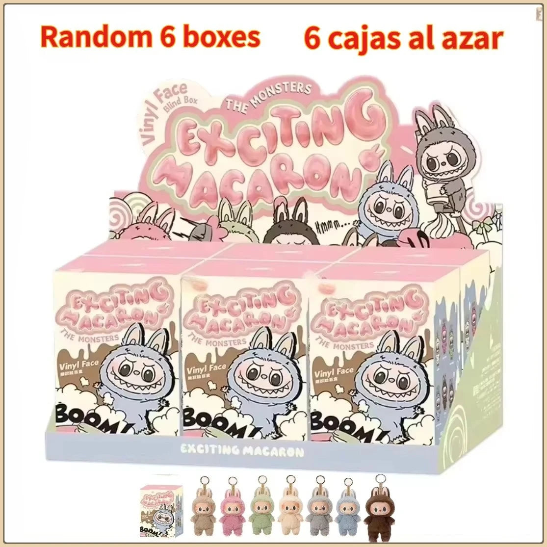 New Labubu Have A Seat Series BIG INTO ENERGY PVC Pendant Doll Model Kawaii The Monsters Blind Box Gift Labubu Macaron 3rd