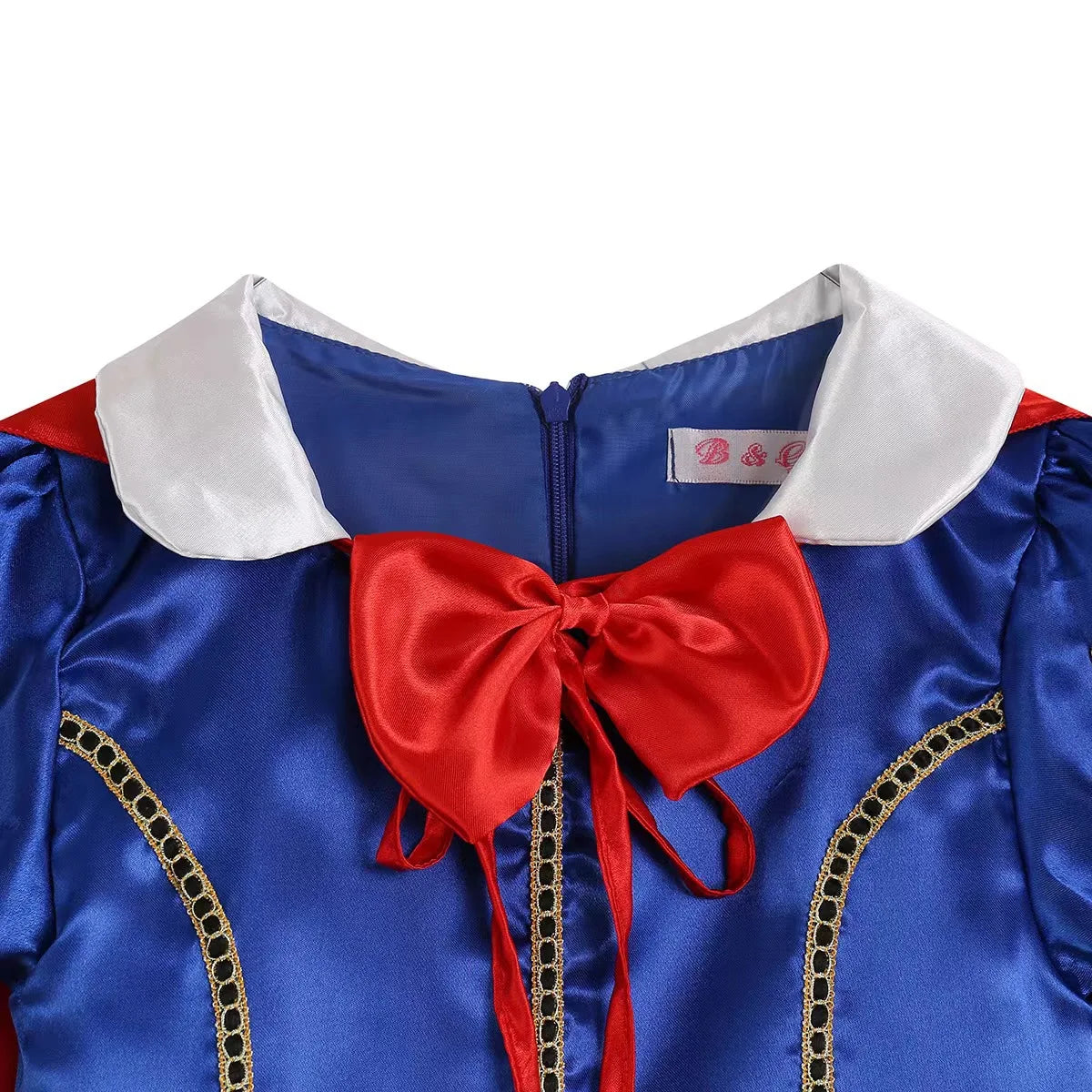 New Kids Girl Dresses Princess Costume Fancy Dress Kids Party Cosplay Princess Costumes Bow Patchwork Cosplay Girls Dress