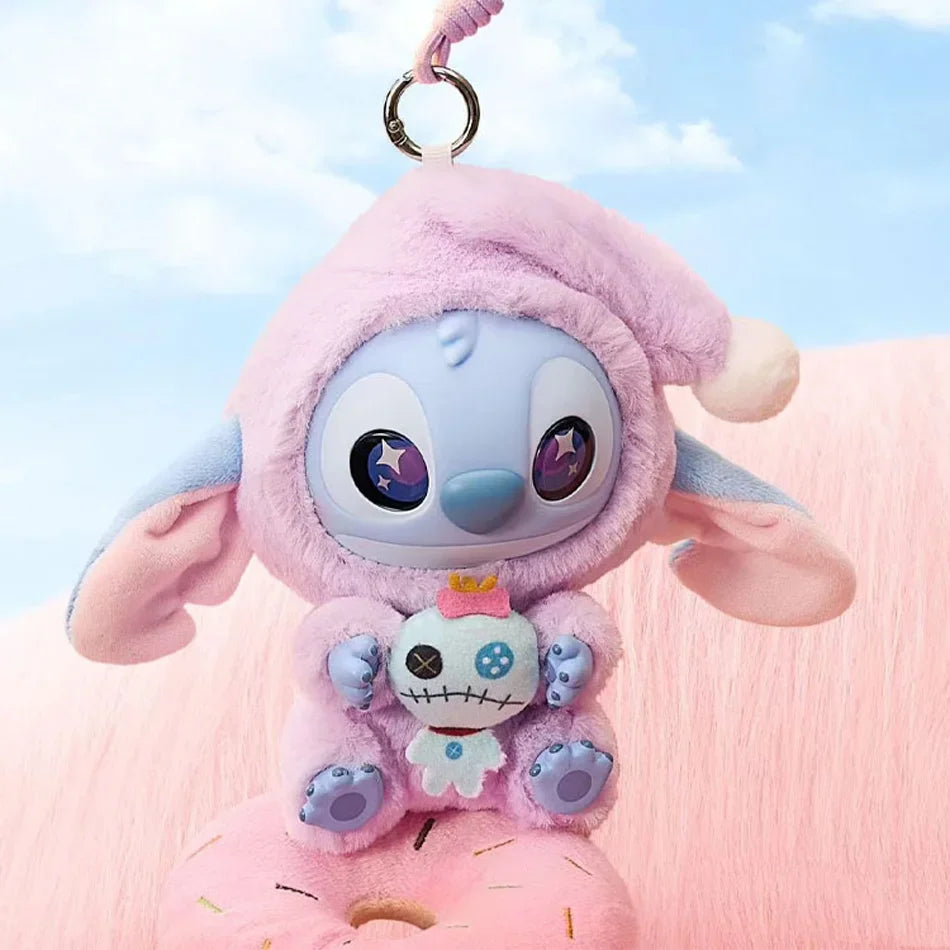 New Stitch Eat Something Before Sleep Series Plush Blind Box Vinyl Toys Cute Doll Mystery Box Bag Pendant Decor Gift