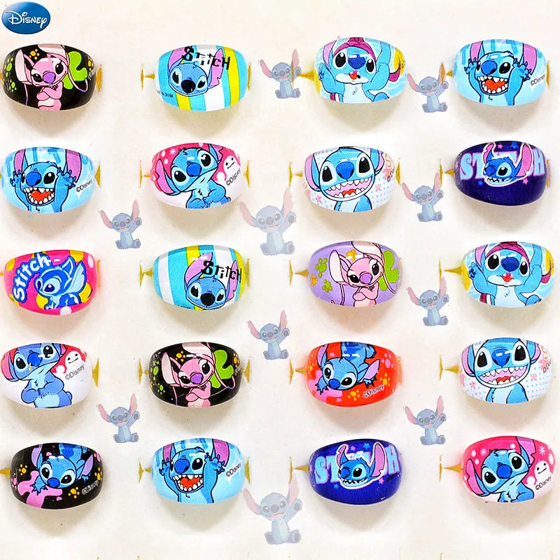 Lilo Stitch Party Gift Supplies Slapping Bracelets Reusable Drinking Straws Stamp Paper Bags Stickers Ring Birthday Party Decora