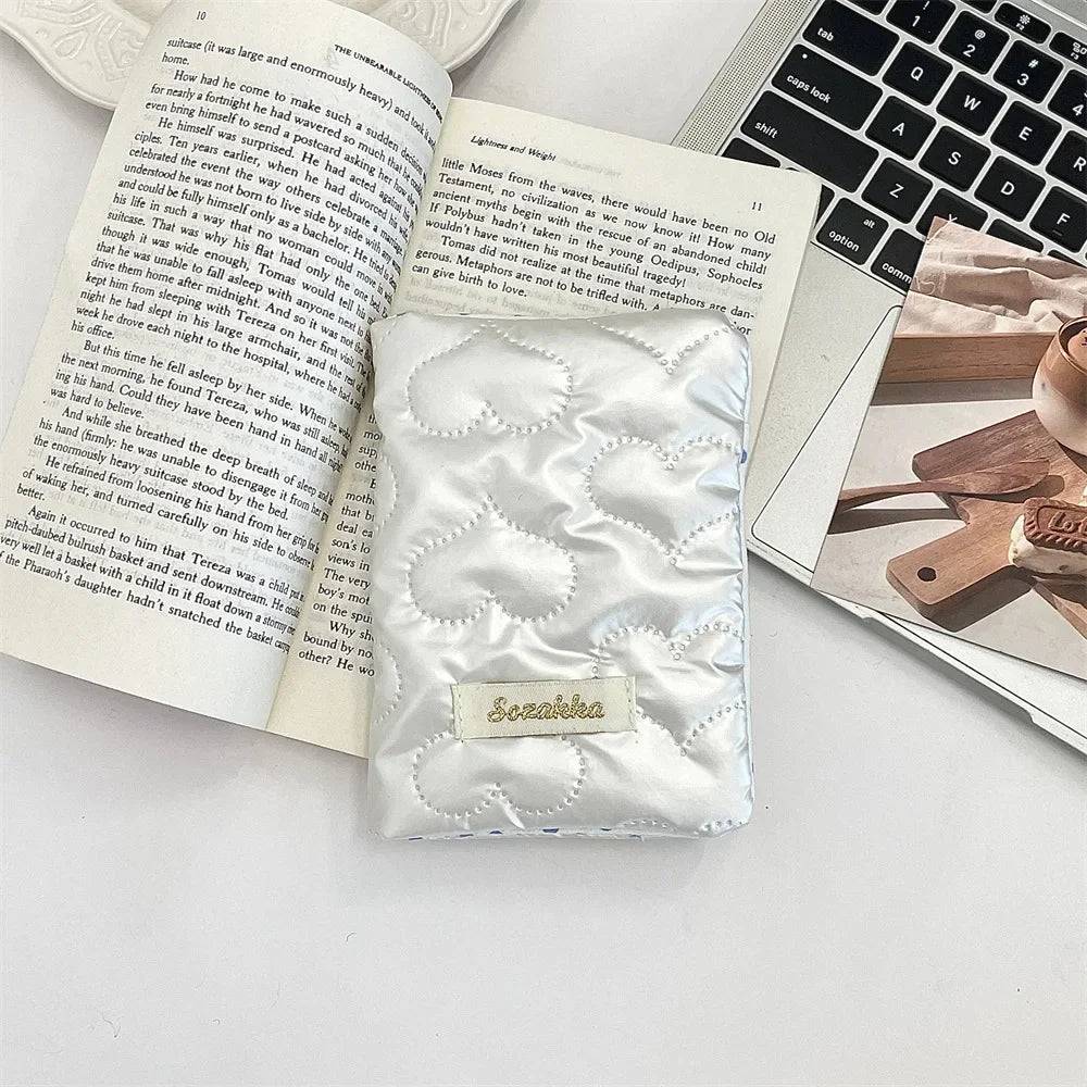 Bow Knot Women Girl Korean Ins Certificates Passport Wallet Travel Multi Functional Document Card Passport Cover Storage Bags