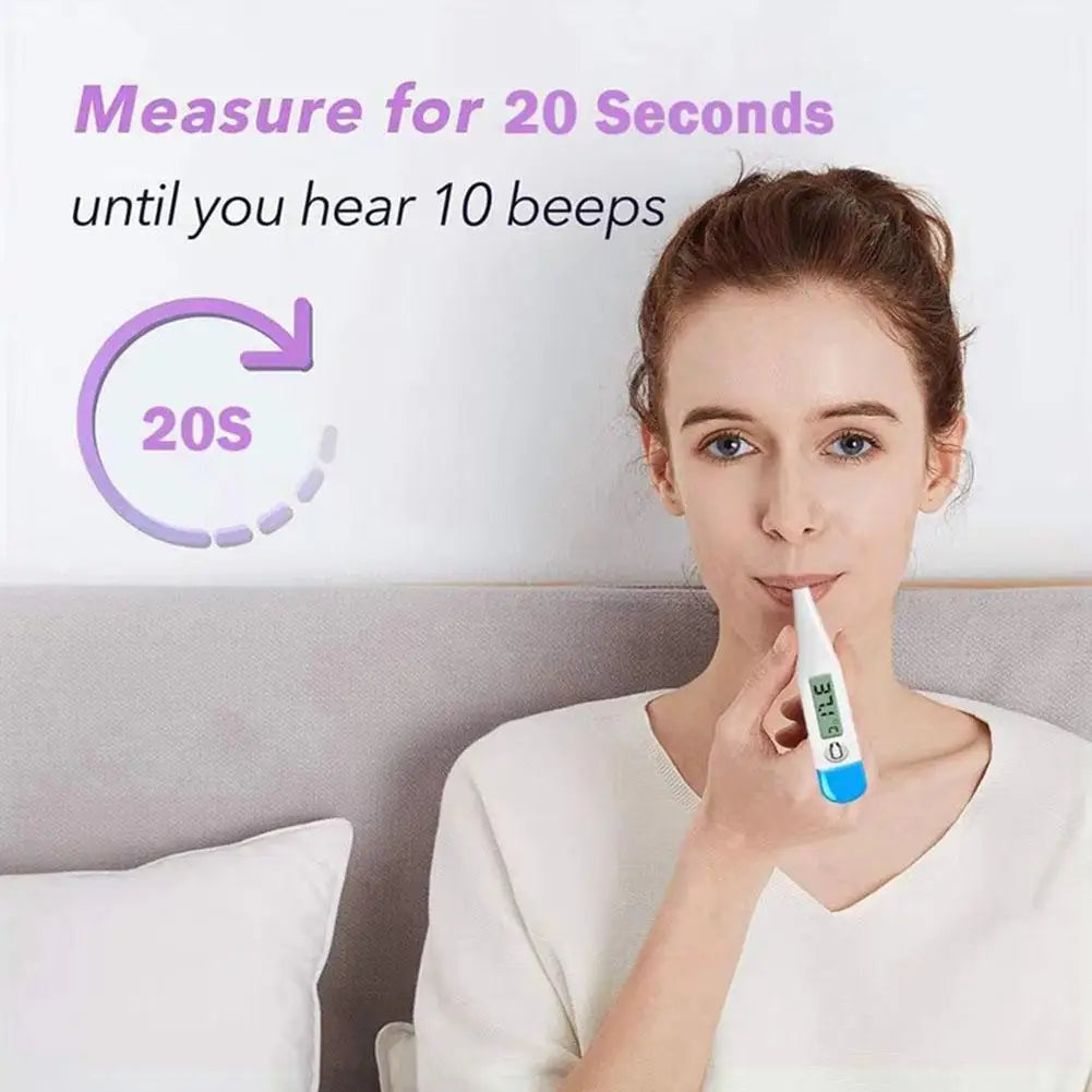1/2PCS House Thermometer Accurate Digital for Oral Body Head Underarm Electronic Temperature Measuring Medical Tool Baby KID
