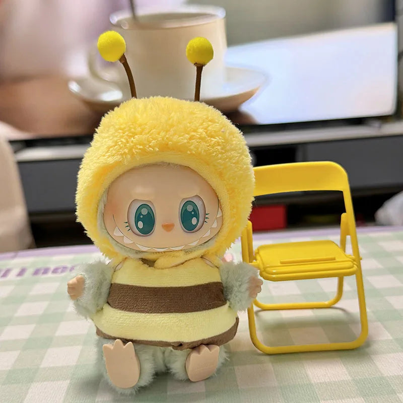 13 Styles Cute Mini Plush Doll'S Clothes Outfit Accessories Korea Kpop Exo Labubu II Idol Dolls Jumpsuit Sitting Party Clothing