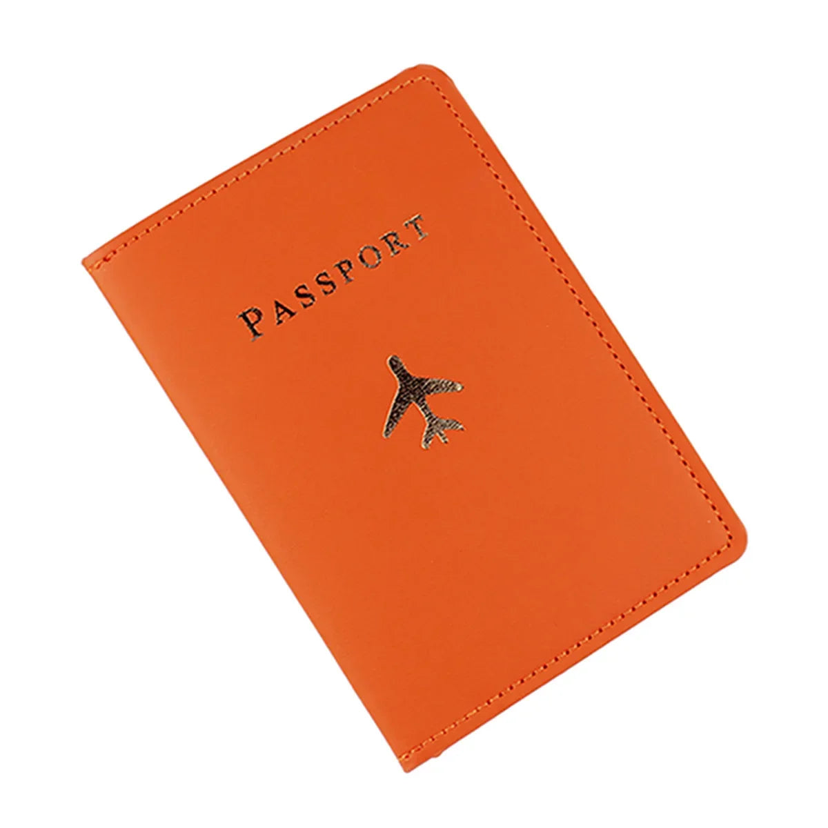Airplane Passport Cover Women Men Travel Passport Case Pu Leather Fashion Passport Wallet Purse Girl Passport Credit Card Holder