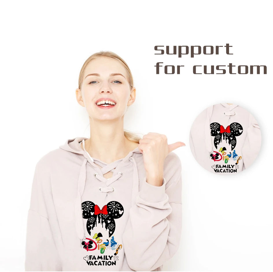 Dad Squad King Lion Toy Story Mickey Stitch Happy Father's Day Iron on Picture on Clothes Strong viscosity Diy Craft