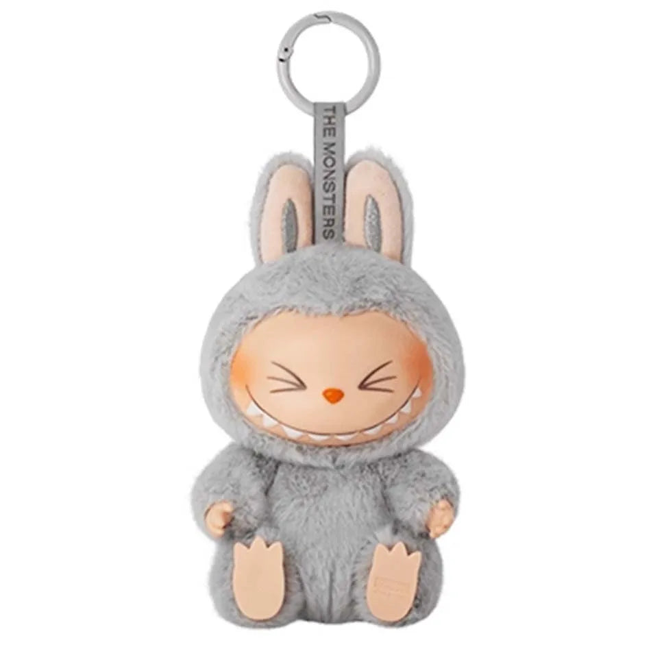 Labubu The Monsters Heartbeat Macaron Enamel Face Pvc Figurine Tabletop Ornament Kawaii Doll Kid Birthday Gift