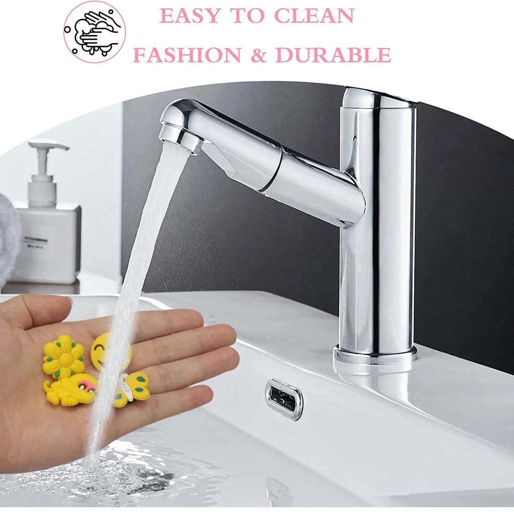 MINISO 22pcs Stitch Collection Shoe Charms Set For Clogs Bag Bubble Slides Sandals,PVC Shoe Decorations Beach Bag Accessories