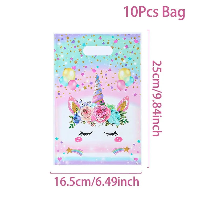 Unicorn Party Disposable Tablecloth Unicorn Birthday Party Decoration Girl Disposable Tableware Tablecloth Girls Baby Shower