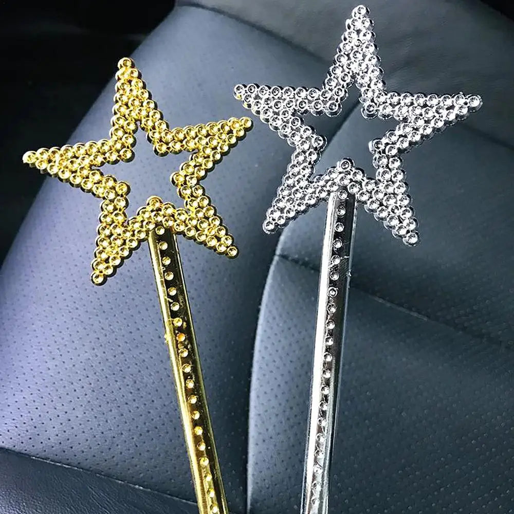 1pc Magic Wand For Kids Golden Silver Star Wand Fairy Princess Angel Wand Sticks For Girls Costume Birthday Party Wedding