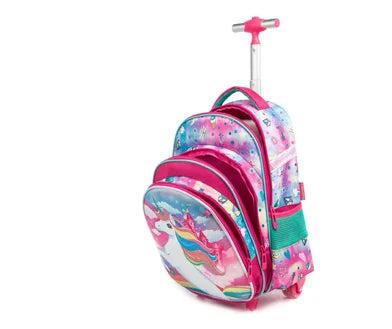 3pcs School Wheeled bag set with lunch box Kids SchooTrolley Bag wheels Wheeled backpack for boys Travel luggage Trolley Bag