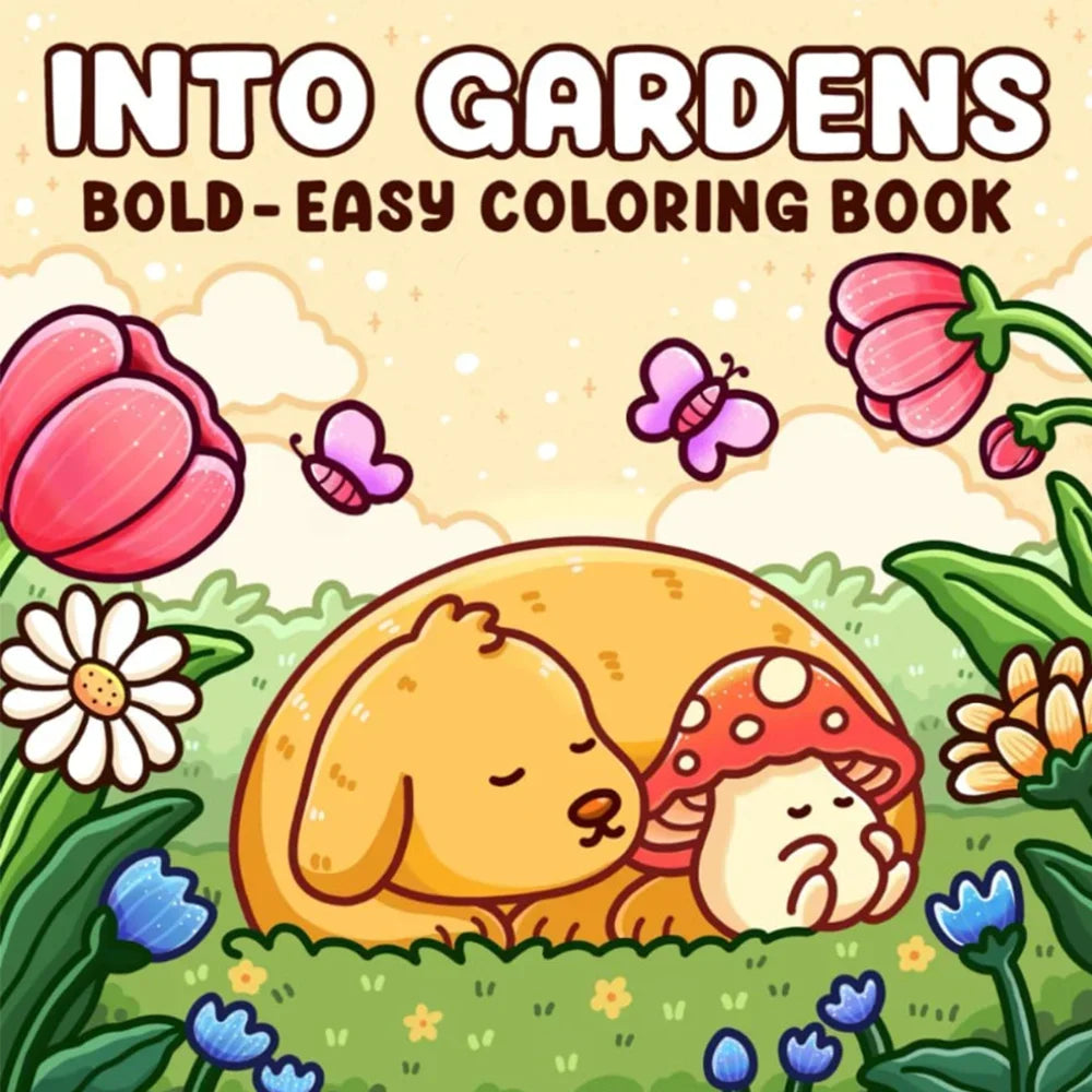 A cute coloring book suitable for children and teenagers, equipped with a cute kitchen series, suitable for relaxing both body a
