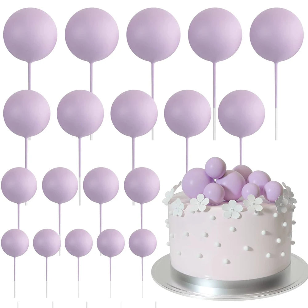 Mermail Cake Decoration Pink Purple Mermaid Tails Bubbles Shells Cake Toppers Under the Sea Theme Birthday Baby Shower Party Dec