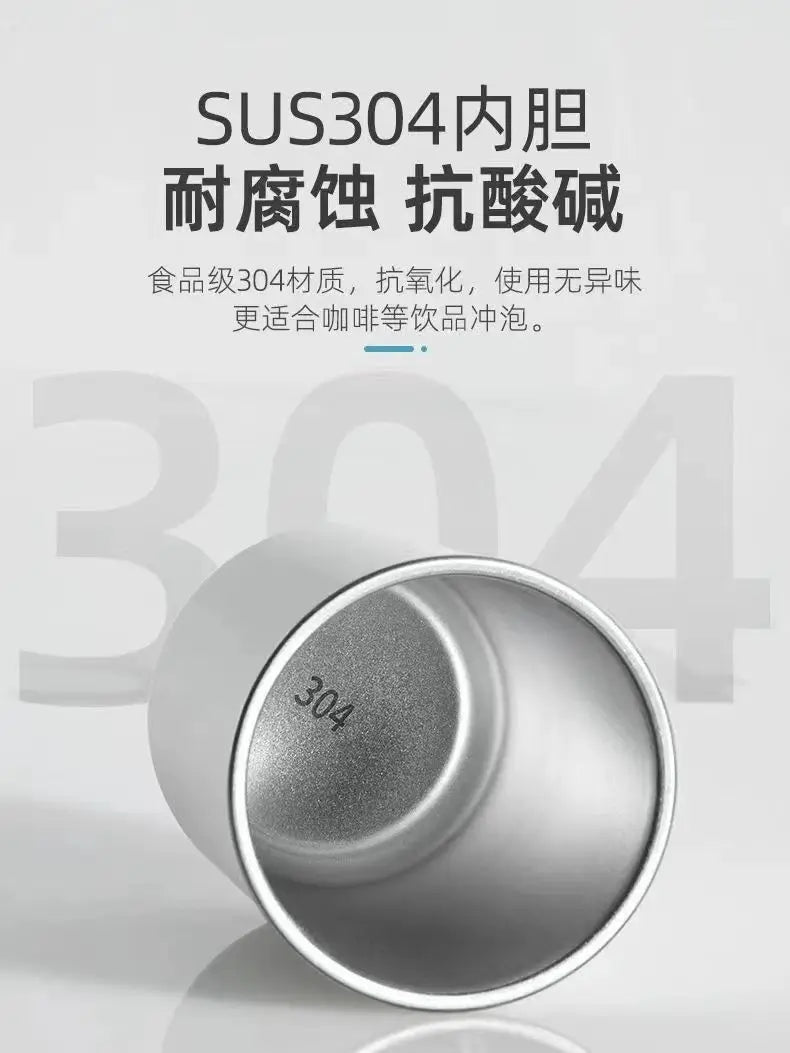 New Lilo & Stitch Cartoon Animation Creative Stainless Steel Mouthwash Cup Fashionable Personality High-Looking Toothbrush Cup