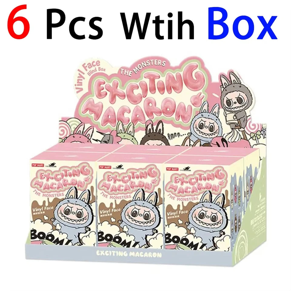 For Popmart Labubu The Monsters Serie Blind box Manga Figurine Collection Cute Doll Collect Desktop Decoration Birthday Gifts