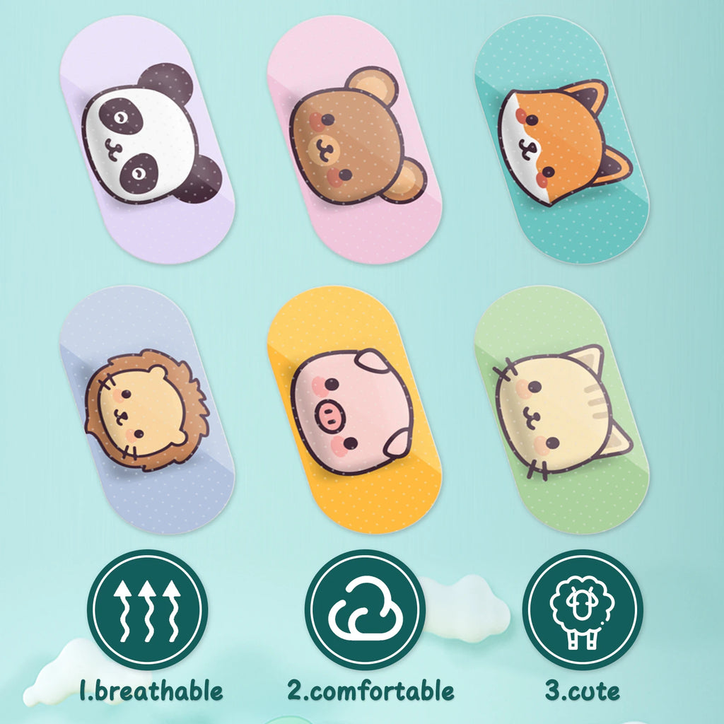 120pcs Mini Cartoon Children Band Aid Waterproof Breathable Adhesive Bandages First Aid Emergency Adult Kids Home Wound Patches