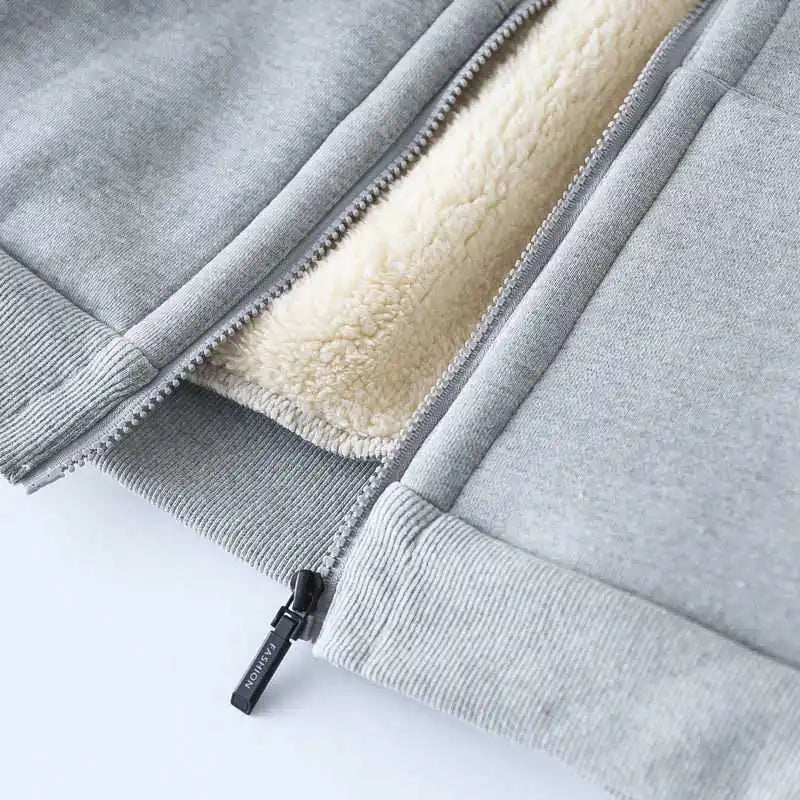 Stitch Zipper Hoodie Sweatshirt Girl Winter Keep Warm Jacket Women Oversized Thick Kawaii Streetwear Casual Hoody Coat Tops Gift