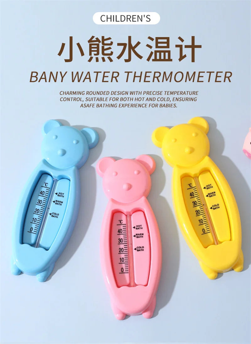 Cartoon Water Thermometer Floating Baby Bath Thermometer Toys Upgrade Sensor Kids Safe Bath Tub Thermometers Baby Accessories