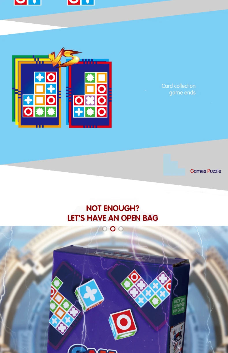 Updated Kids Space Logical Thinking Board Game Matching Puzzle Family Party Games Children Interactive Learning Educational Toys