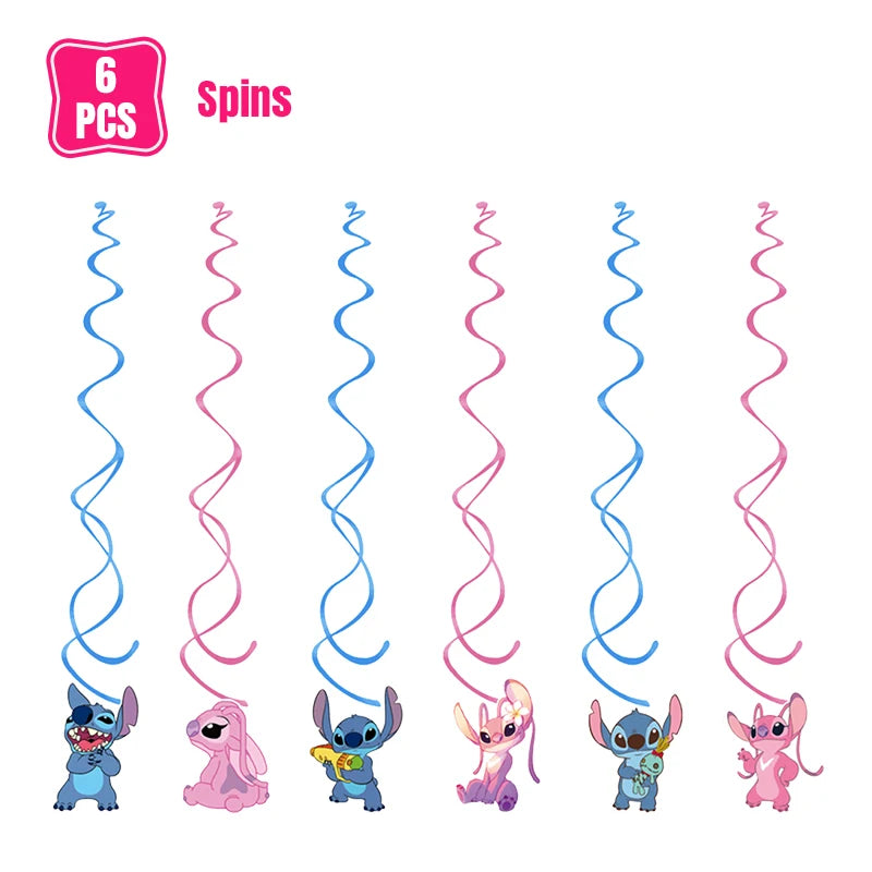Lilo And Stitch Birthday Decorations Stitch Birthday Girl Party Decor Supplies Balloons Backdrop Banner Plates Cups Tablecloth