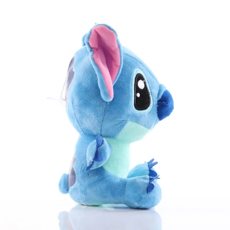 2024Disney 20cm Limited Edition Cloth Fleece Stich Colourful Stuffed Doll Cute Stitch Plush Anime Kid Birthday Gift Children Toy