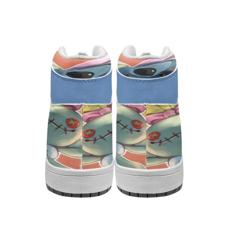 Lilo & Stitch Sneakers Kawaii Cartoon Stitch Shoes boys girls Little Monster Pattern Shoes Fashion Casual Sports Shoes