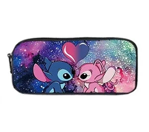 MINISO Stitch Children's Lunch Bag Primary School Lunch Box Bag Children's Best Gift Cartoon Mochila Best Gift for Children