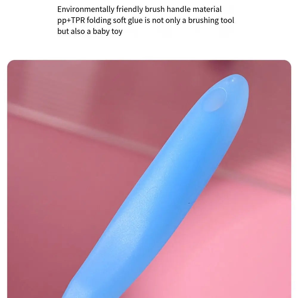 Candy Color Three Sided Toothbrush Teeth Clean 360 Degree 3D Tooth Brush Deep Cleaning Soft Bristle Oral Care Brush Boy Girl