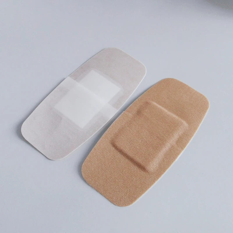 10Pcs Large Elastic Bandaid Hand Back Knee Joint Wound Hemostatic Bandage Outdoor Travel Medical Dressing Patch Sticking Plaster