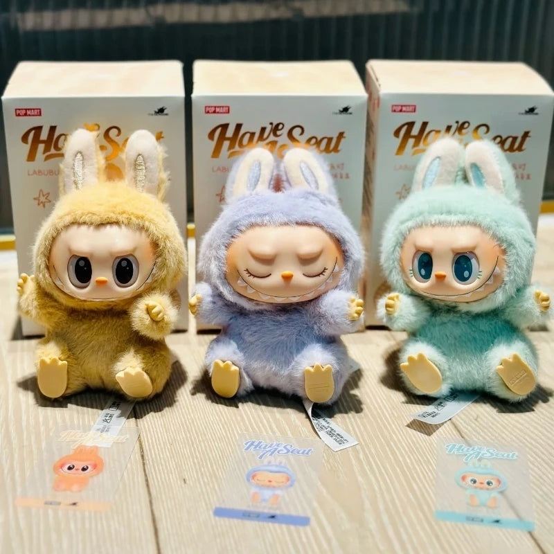Hot selling anime doll second-generation LABUBU blind box party series vinyl doll keychain pendant toy girlfriend birthday gifts
