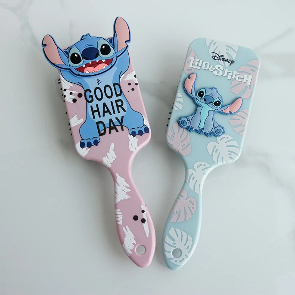Stitch Comb Series Cartoon needle around Air cushion massage comb for Kids Girl student comb gift