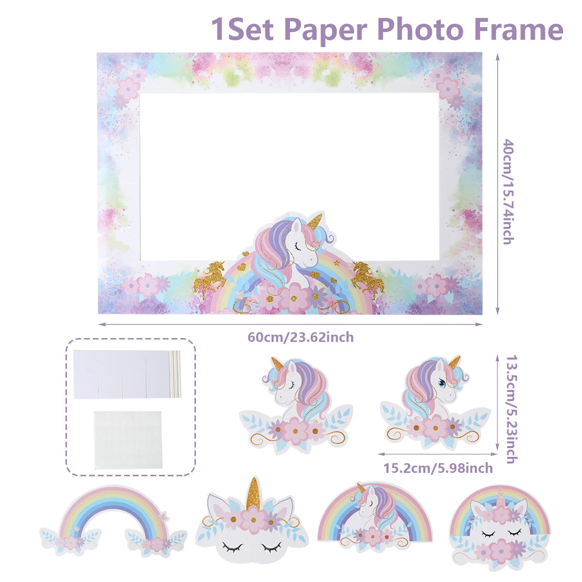 Rainbow Unicorn Disposable Tableware Happy 1st Birthday Party Decorations Kids Favors Gifts Unicorn Baby Shower Girls Supplies