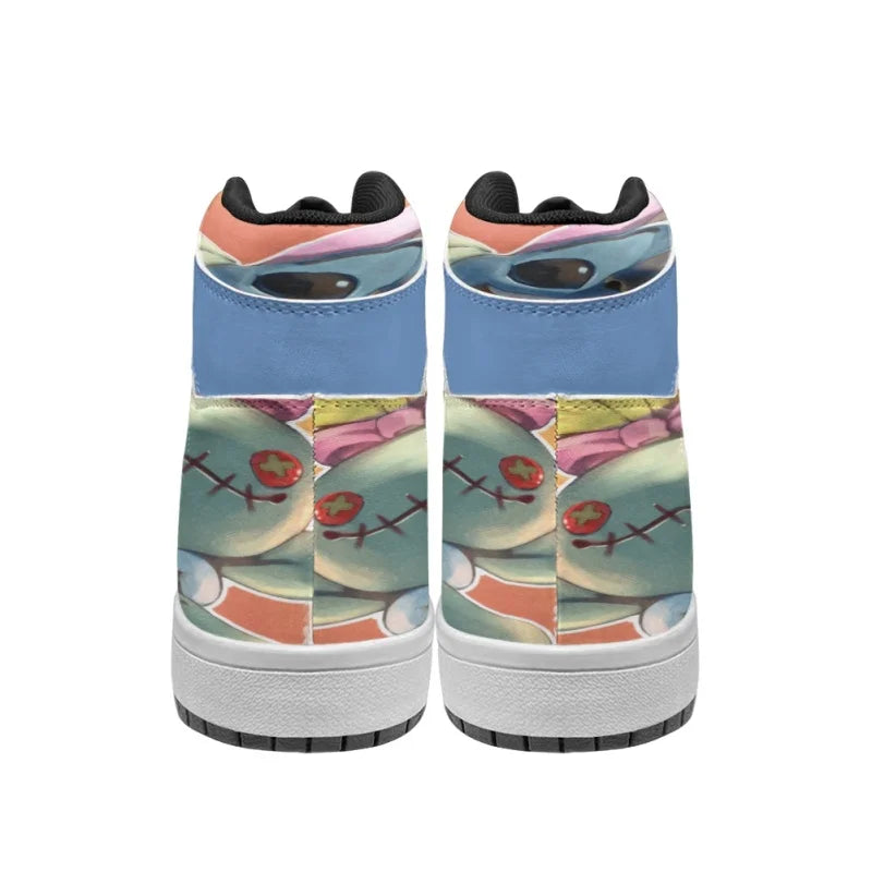Lilo & Stitch Sneakers Kawaii Cartoon Stitch Shoes boys girls Little Monster Pattern Shoes Fashion Casual Sports Shoes